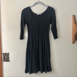 Dark gray dress